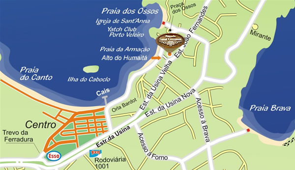 Inicio Pousada Saint Germain Buzios Portugues